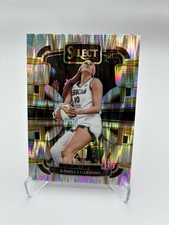 2024 Panini Select WNBA - Concourse Kamilla Cardoso #33 Silver Flash Prizm (RC)