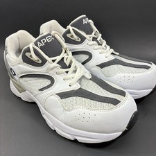 Apex Boss Runner Mens 10 X-Wide 4E Orthotic Diabetic Comfort Shoes White X521