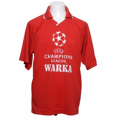 Champion's League, Fußball Trikot, Größe: XL, Rot/Weiß, Polyester, Print #Fh3