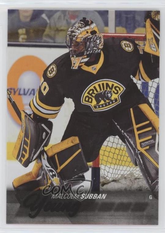 2015-16 Upper Deck Young Guns Missing Foil Malcolm Subban #211 Rookie RC