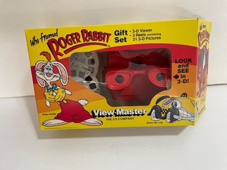 Roger Rabbit 3D View Master MIB 1988!