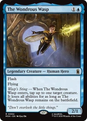 The Wondrous Wasp R Marvel Super Heroes 84 NM