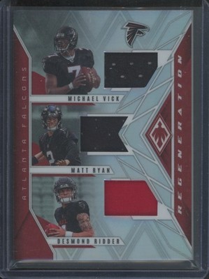 2022 Panini Phoenix Football Vick Ridder Ryan #REGEN-2 Regeneration /99