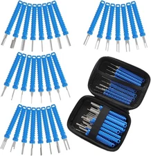 Terminal Removal Tool Kit – 31Pcs Electrical Pin Extractor Connector Blue