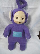 1998 Playskool Purple Teletubbie Tinky Winky plush 12" doll toy