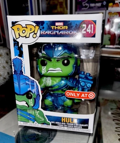 💥Funko Pop! Vinyl: Marvel Hulk (Thor: Ragnarok) Target Exclusive #241🟩