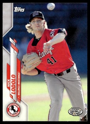 2020 Topps Pro Debut Nick Lodolo Billings Mustangs #PD-72