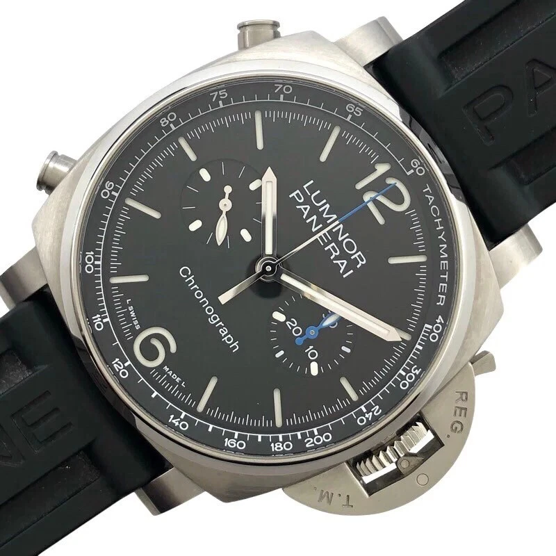 Panerai — PANERAI Luminor PAM01109 44mm SS Black Dial Automatic Watch #OKW1409
