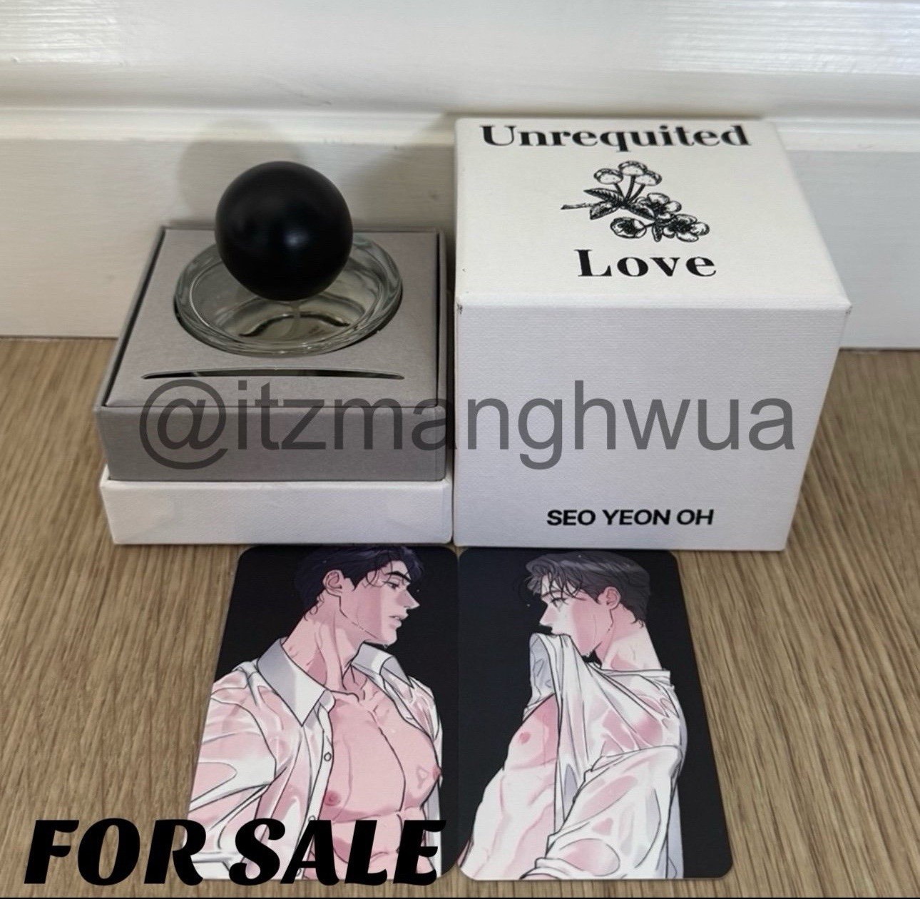 Perfume Limited Run x Mofun + Tarjetas fotográficas | Lezhin Bomtoon Yaoi BL