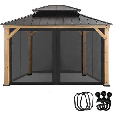 CoastShade Universal Replacement Canopy Mosquito Netting Screen Sidewalls...