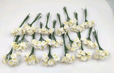 Miniature White Artificial Mini Calla Lily Flower 18 bunches Craft bouquet DIY