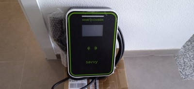 EV Wallbox Cargador Compatible Solar WiFi RFID PEN Ground Fault carga dinamico