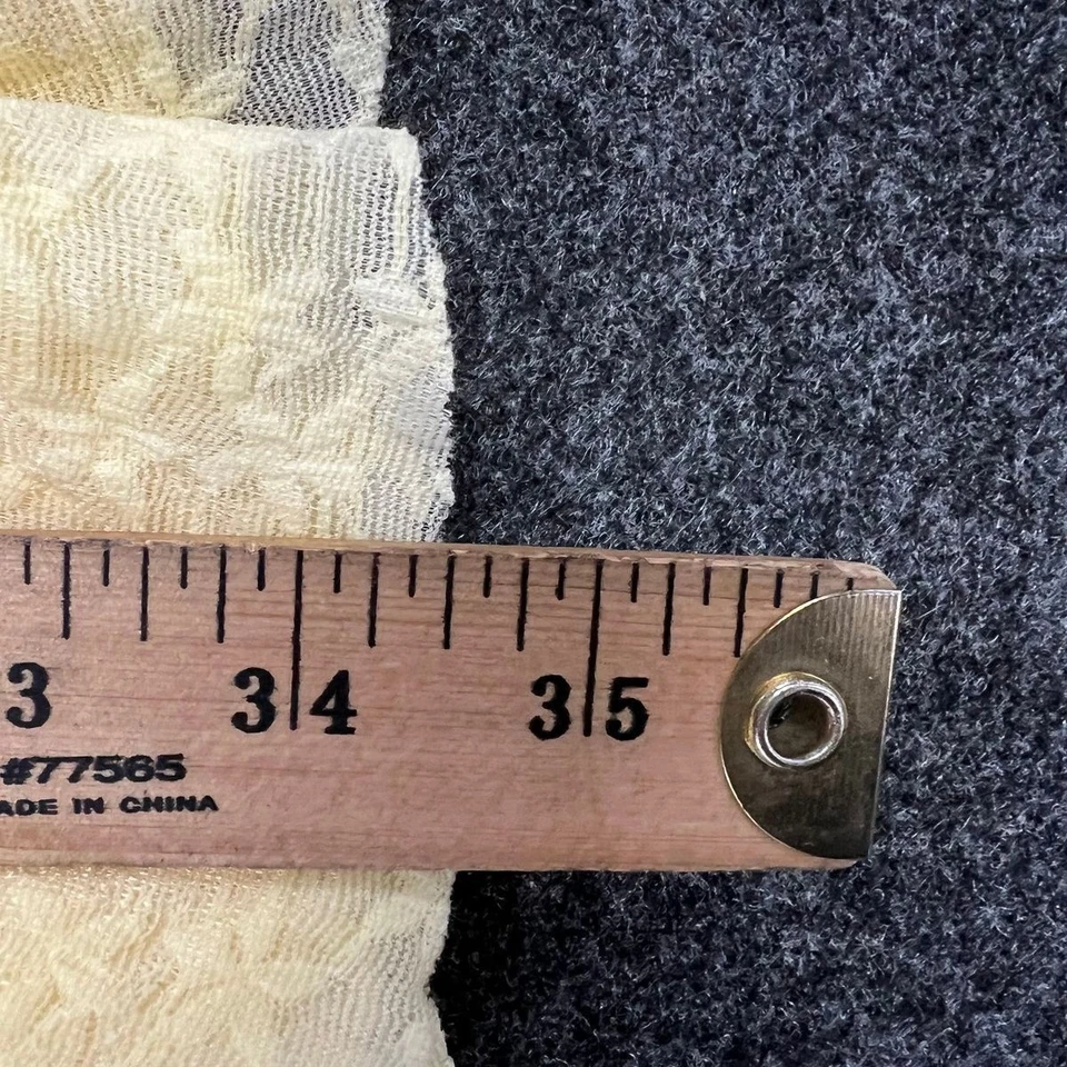 FREE PEOPLE Intimately Kiss Kiss Half Slip Women's Size S Light Yellow - Image 3 of 4