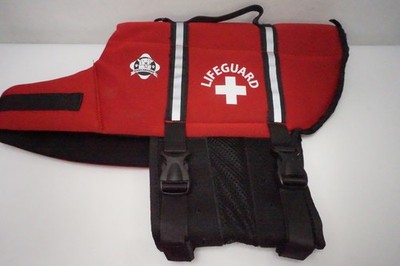Paws Aboard Dog Life Jacket Vest for Swimming and Boating Med 