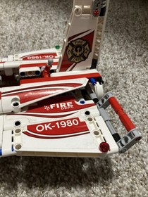 LEGO Technic 42040 Fire Plane Incomplete No Box No Manual