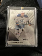 2016-17  Very Rare SP Game Used Connor Mcdavid Base  Spectrum 86/97 !!