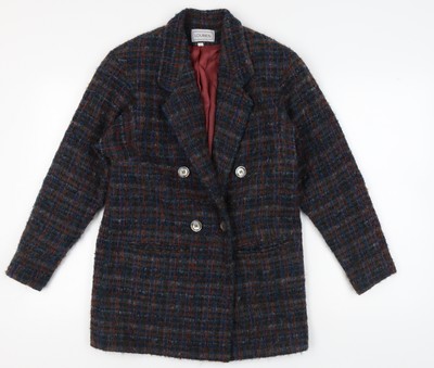 Louben Damen Blazer Mehrfarbig Wolle Größe 5
