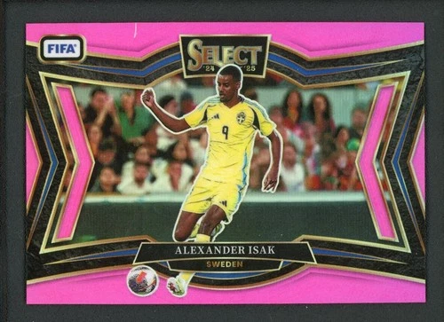 2024-25 ALEXANDER ISAK 19/59 PANINI SELECT FIFA FIELD LEVEL PINK