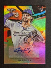 2022 Topps Fire Jonathan Heasley #FA-JH Fire Autographs