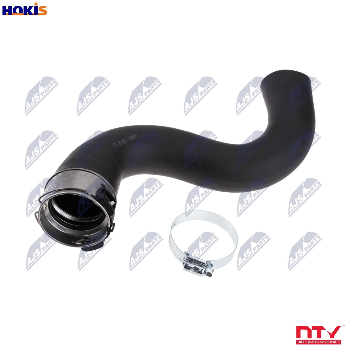 CHARGE AIR HOSE GPP-RE-056 FOR RENAULT K9K 820 1.5L 4cyl TWINGO II - Image 13