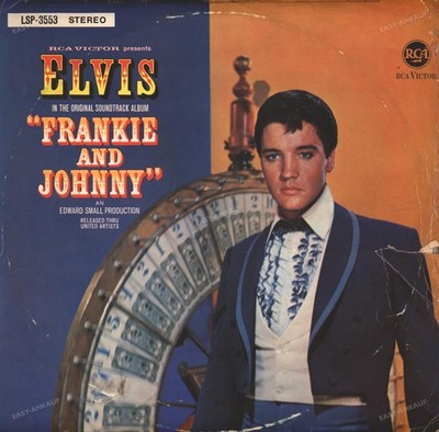Elvis Presley - Frankie And Johnny GER LP 1966 (VG/G) RCA Victor LSP-3553 .: