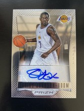 Darius Johnson-Odom 2012-13 Panini Prizm Rookie RC Autograph Card #86. rookie card picture