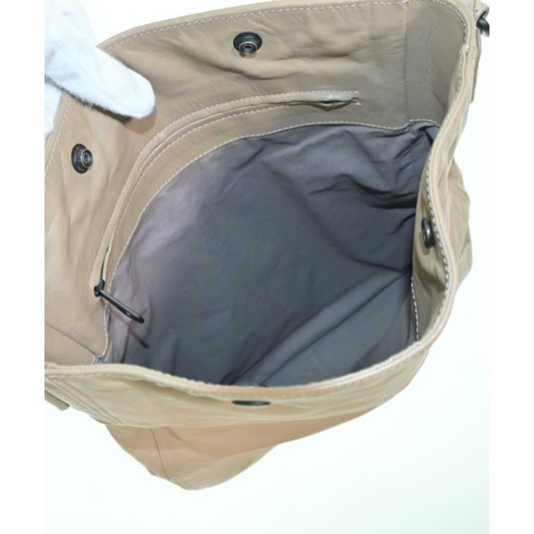 Bottega Veneta Shoulder Bag Leather Beige Interior Pocket Women's Authentic thumbnail 24