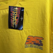 Back To The Future 35 Year Anniversary Shirt Cult Film XXL Universal Amblin 2020