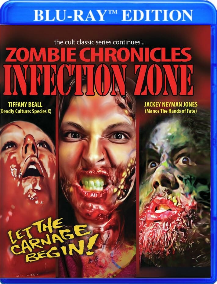 Zombie Chronicles: Infection Zone (Blu-ray) Jackey Neyman Jones Tiffany Beall