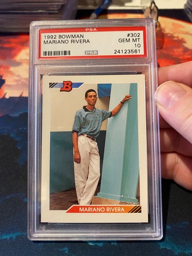 1992 Bowman Mariano Rivera PSA 10