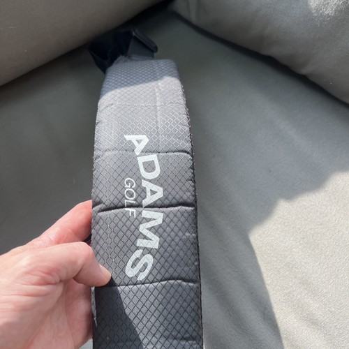 Adams Cart Golf Bag Replacement Shoulder Strap Padded Black Original - Picture 5 of 5