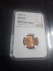 1948-D Lincoln Wheat Cent NGC MS66 RD 🔥 Gem Red Denver Mint Cent