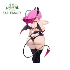 EARLFAMILY 5.1" Vanilla Original Car Stickers Artistic Waterproof SUV JDM Decals