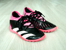 Adidas Football Trainers Predator Accuracy.3 TF J Black & Pink Size Infants 12