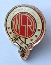 WSR West Somerset Railway Pin Badge.     PB6-1016
