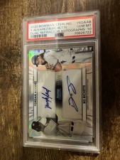2020 Bowman Sterling Yordan Alvarez Bo Bichette Duel Rc Auto /25 PSA 10