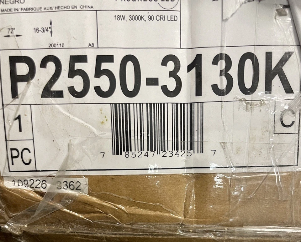 Progress Lighting P2550-3130K 72" 8-Blade Ceiling Fan with LED & Remote - Black - Image 4 of 4