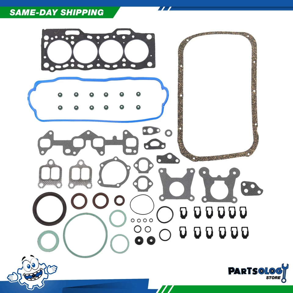 Kit de reconstrucción de motor DNJ EK903 para Toyota Tercel 87-94 1,5 L L4 SOHC 12v 3E 3EE Foto 2 de 4