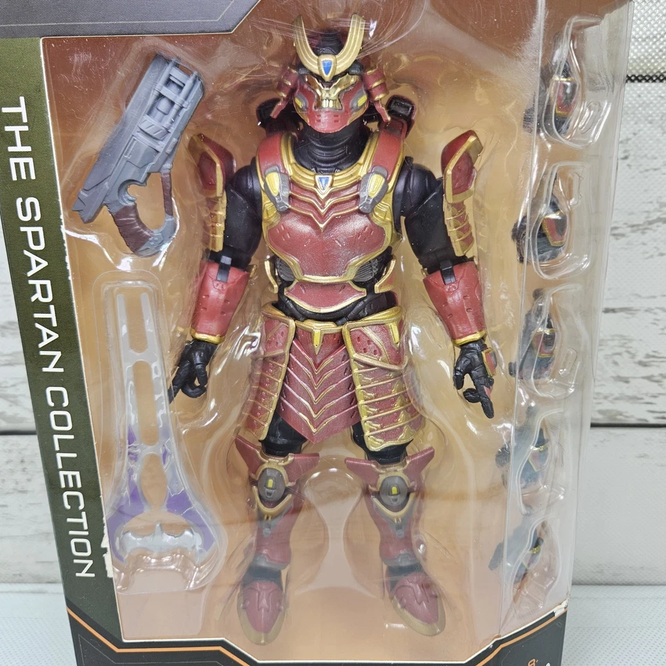 Jazwares Halo The Spartan Collection Spartan Yoroi Samurai 2021 7" Figure New - Image 2 of 4