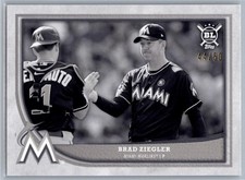 2018 Topps Big League #78 Brad Ziegler Black and White #/50