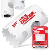 LochsäGe Bohrkrone 35 Mm Bi-Metall Bohrer FüR Metall Aluminium Holz Gipskarton