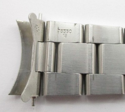 Rolex Stainless Oyster Band #78350 10 Links 3 Screws Deployment