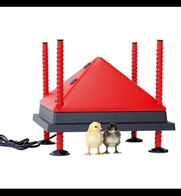  12'' x 12'' Chick Brooder Heating Plate & Anti-Roost Cone 