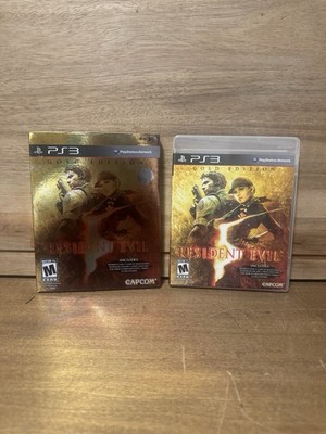 Resident Evil 5: Gold Edition PS3 Playstation 3 - CIB W/ Slipcover - Works