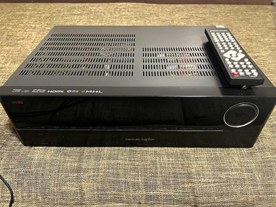 harman/kardon AVR 171/230 A/V-Receiver 7.2 Dolby/DTS HDMI AM/FM Schwarz