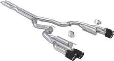 Mbrp 3 Race Profile Cat-back Dual Split Quad Carbon Tips For 24 Mustang Gt 5.0 Mbrp 3 Race Profile Cat-back Dual Split Quad Carbon Tips For 24 Mustang Gt 5.0