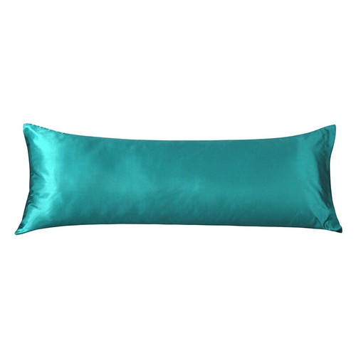 Satin Body Pillow Cover Luxury Soft Silk Pillowcase Full for Bedding 20*54inch - Bild 16 von 23