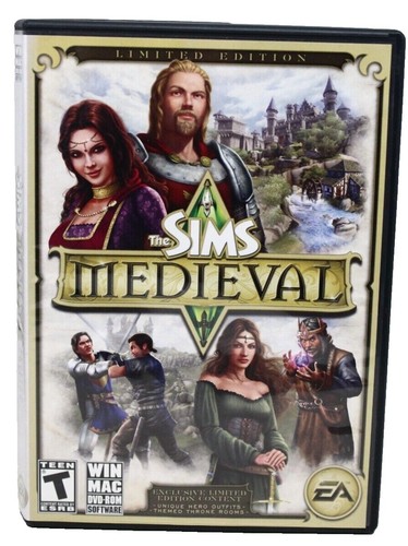 The Sims Medieval Limited Edition PC Game Complete 2011 Computer