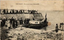 CPA PEN-BRON - Arrivée du Canot-Automobile (457816)