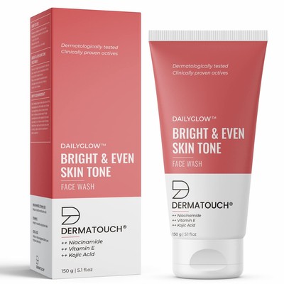 DERMATOUCH Hell & Gleich Ton Gesichtsreinigung Für Alle Hauttypen 150G
